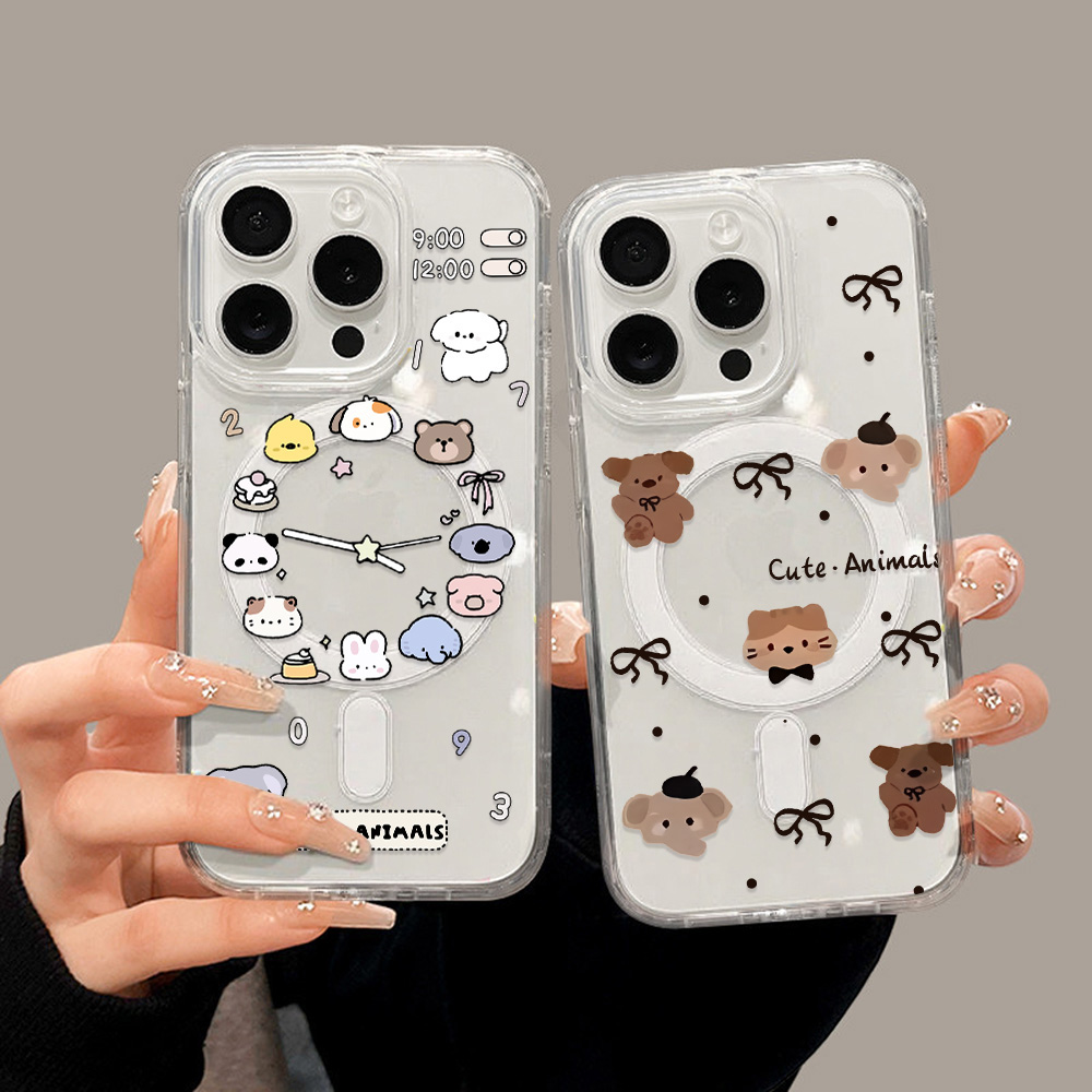 Phone Cases With Magsafe - Nette Cartoon Tiere Telefon Fall Für