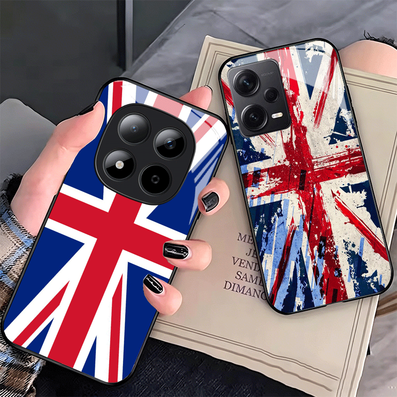 Phone Cases Uk - Union Jack England UK Flagge Glas-Handyhülle