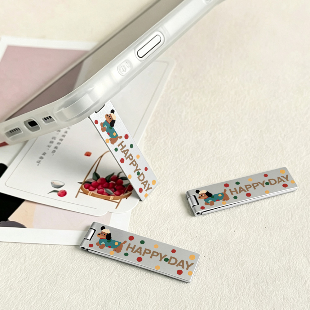 Phone Cases Android - Ultradünner, unsichtbarer Telefonständer, faltbarer Aufkleber, Handyhalter,