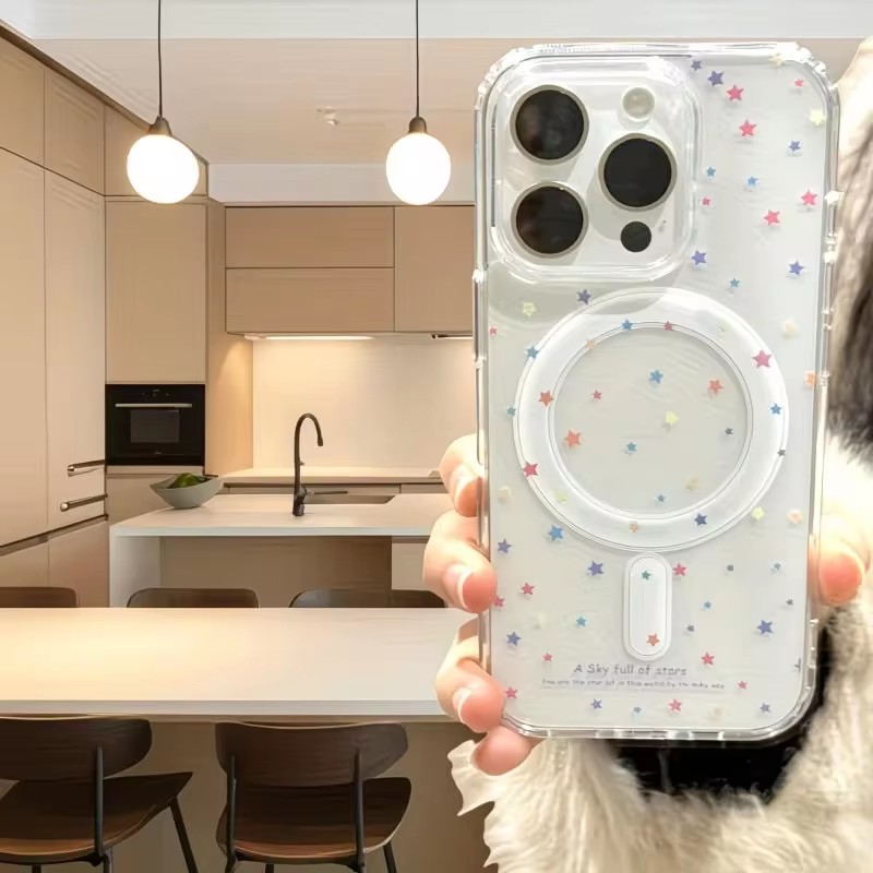 Phone Cases With Magsafe - Kleines Sternenmuster Handyhülle für iPhone 18
