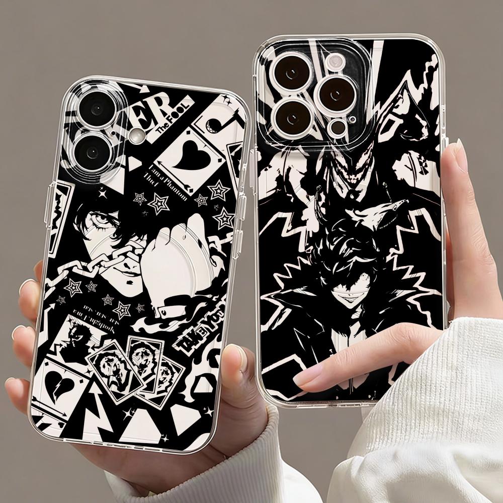 Phone Cases Popular - Game P-Persona 5 Handyhülle Magnetische Transparente