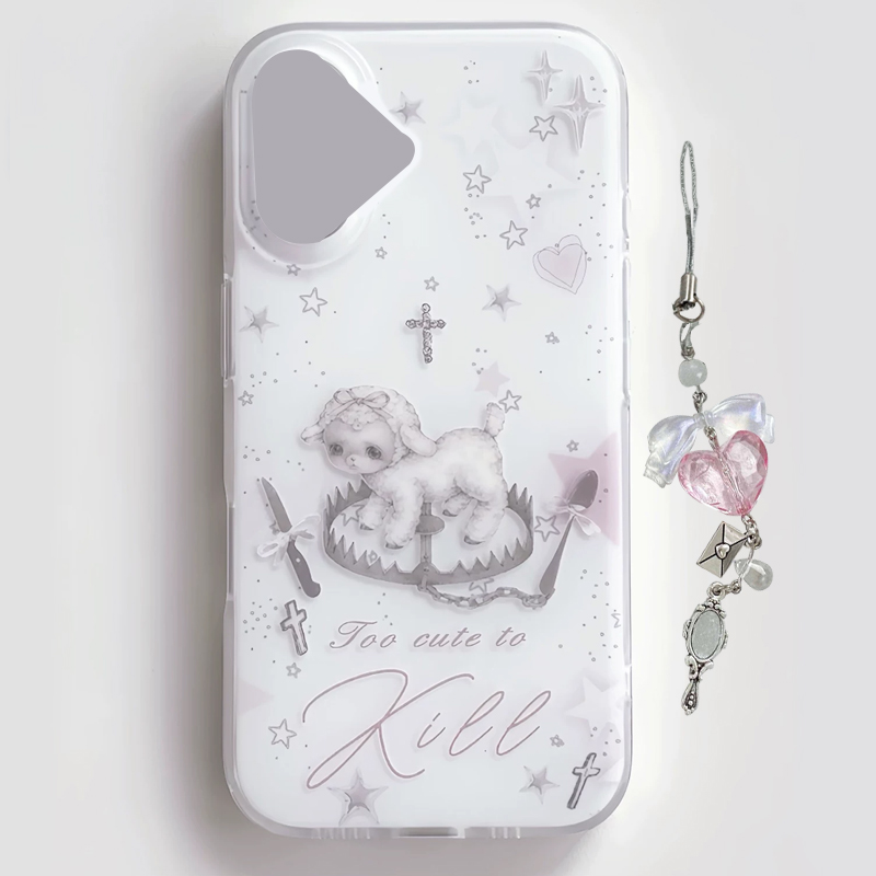 Phone Cases Girly - Y2K Koreanische INS Kreative Niedliche Rosa