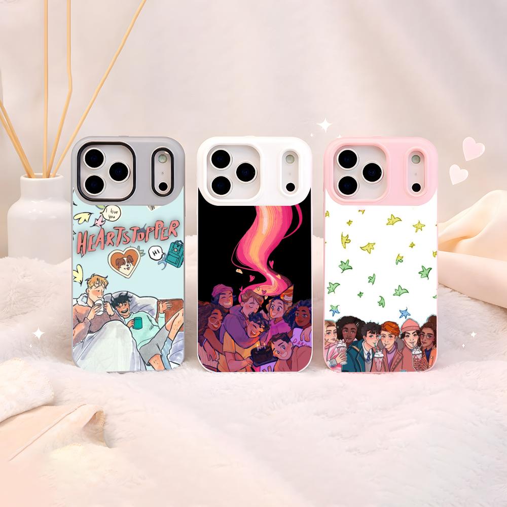 Phone Cases Popular - bl series Heartstopper Handyhülle Transparente Jelly-Hülle