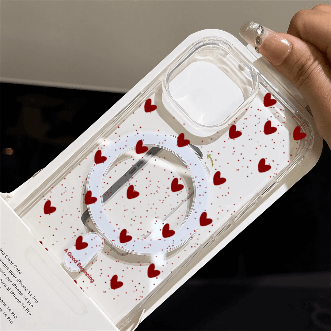 INS Rotes Liebesherz Sexy Tran – Phone Cases With Magsafe Bewertung und Preis