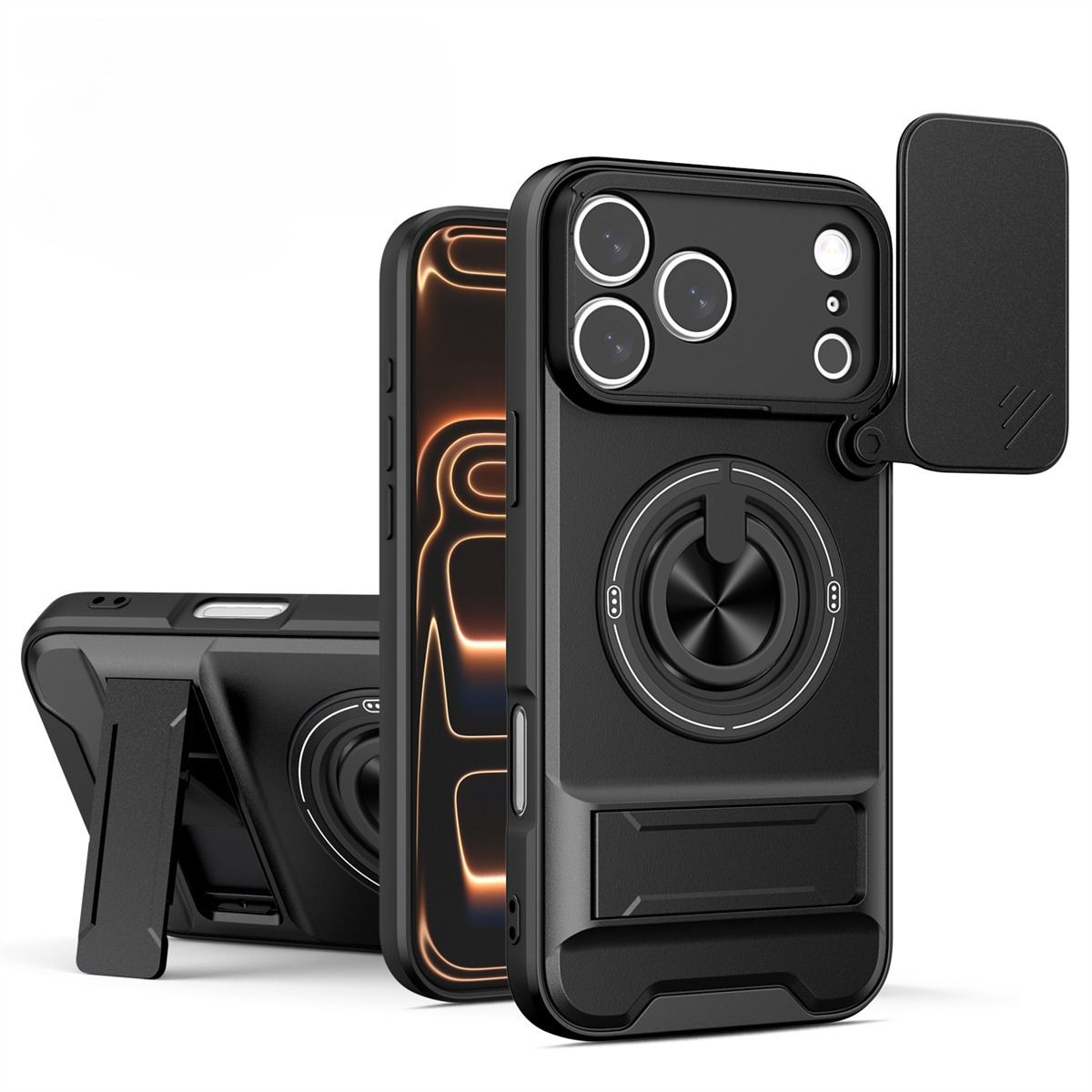 Magnetische Handyhülle für iPh – Ring Stand Case Bewertung und Preis