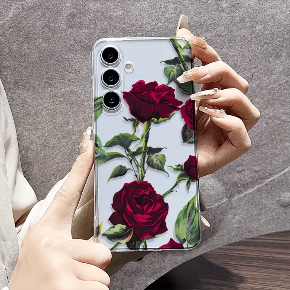Ästhetische Rote Rosen Blumen  – Phone Cases Red Bewertung und Preis