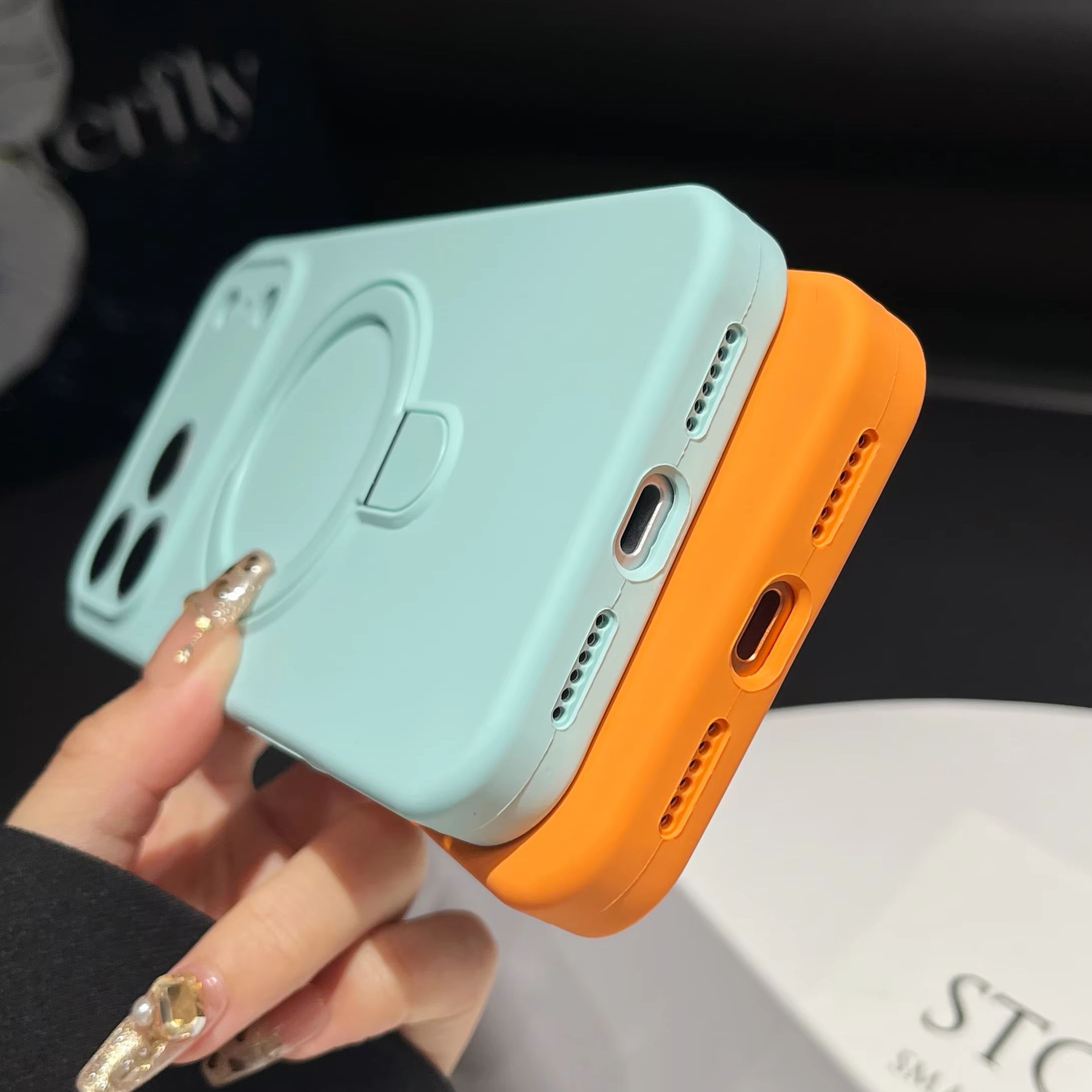 Luxuriöse Original Flüssigsili – Ring Stand Case Bewertung und Preis