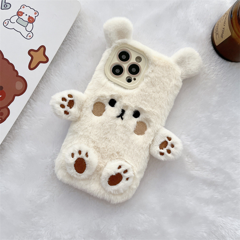Koreanische 3D Cartoon Bär Fla – Phone Cases Iphone 14 Bewertung und Preis