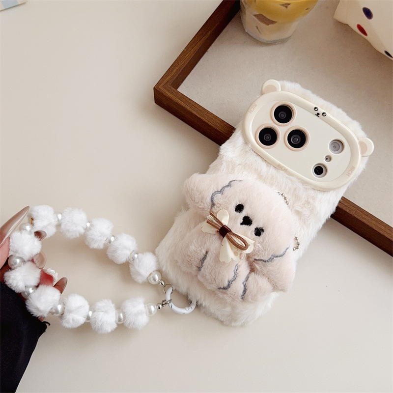3D-Cartoon-Bowknot-Welpen-warm – Phone Cases Iphone 14 Bewertung und Preis