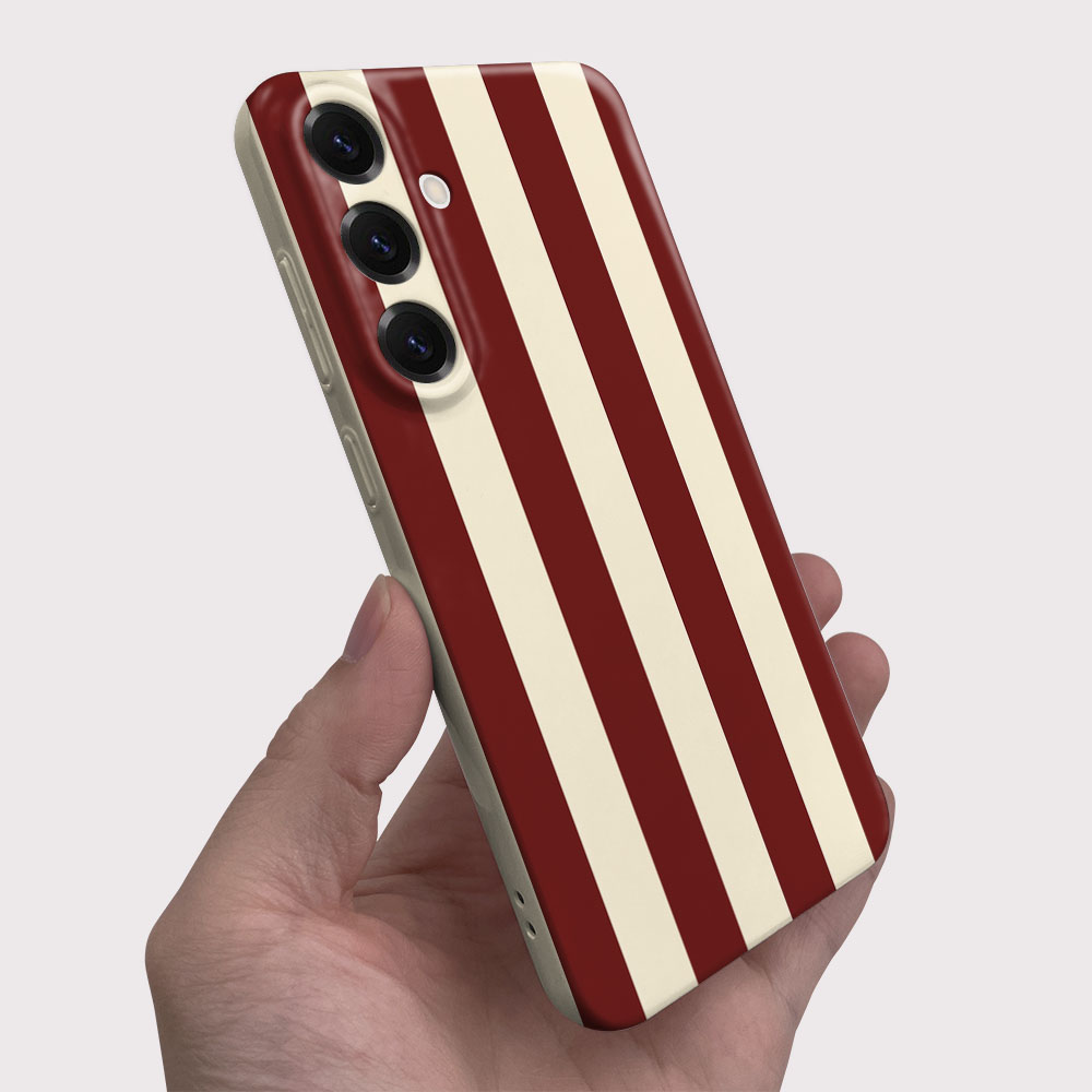 Rot-weiß gestreifte Hülle für  – Phone Cases Red Bewertung und Preis
