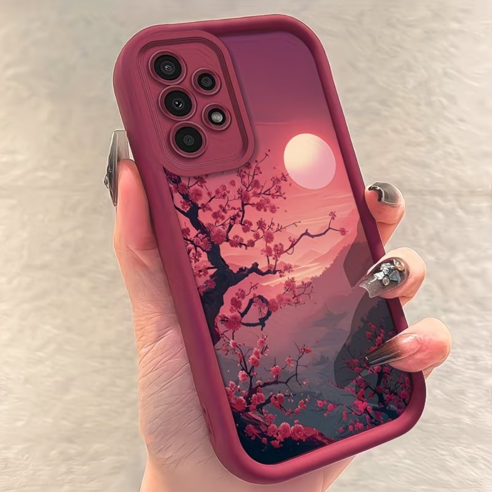 Sunset Mountain Peak Sturzsich – Phone Cases Red Bewertung und Preis