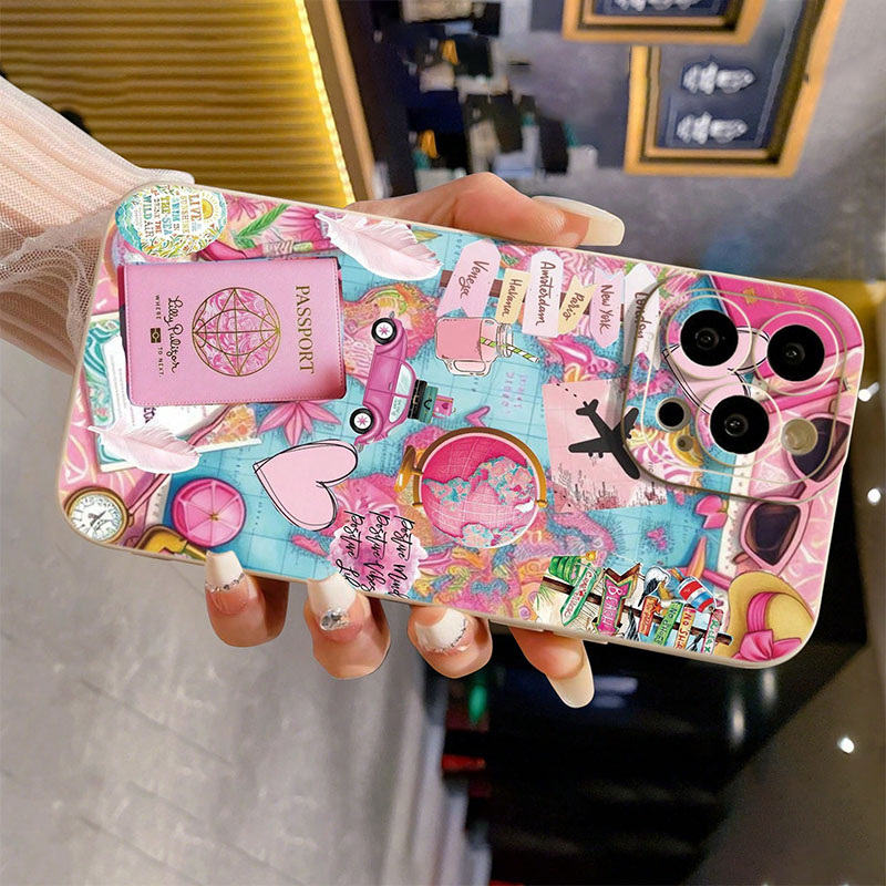 Reise Flugzeug Gedruckt Matte  – Phone Cases Drop Proof Bewertung und Preis