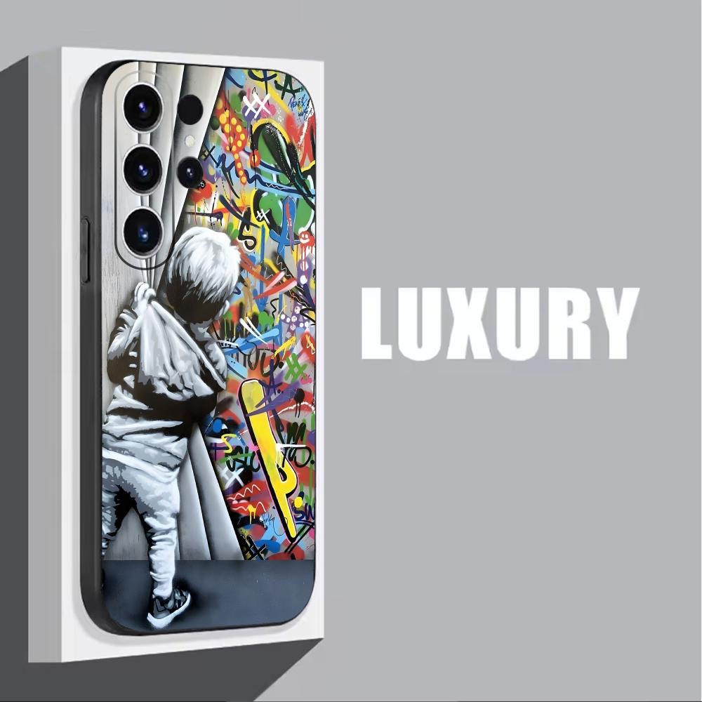 Banksy Graffiti Art Handyhülle – Phone Cases Galaxy S25 Bewertung und Preis