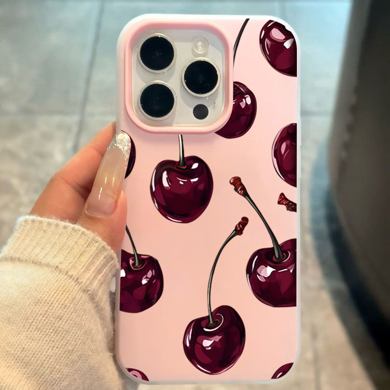 Red Cherry Jelly Handyhülle fü – Phone Cases Red Bewertung und Preis