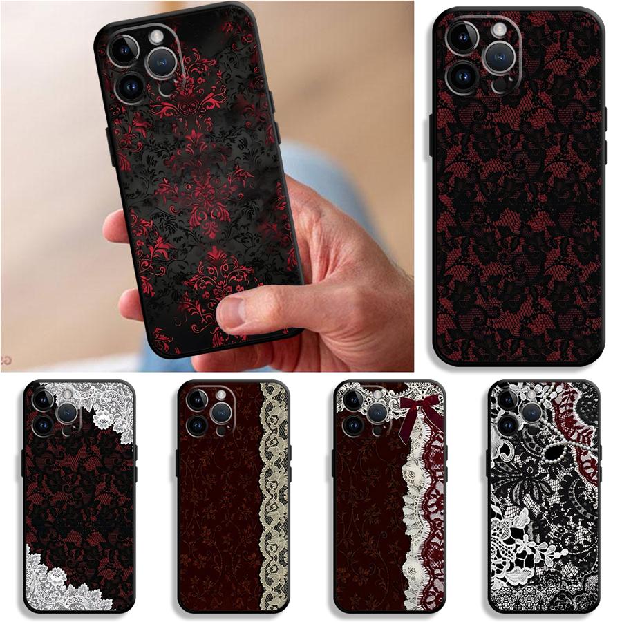 Schwarze und Rote Sexy Spitzen – Phone Cases Red Bewertung und Preis