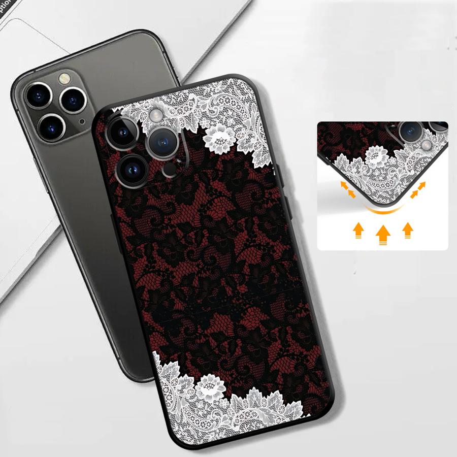 Schwarze und Rote Sexy Spitzen – Phone Cases Red Bewertung und Preis
