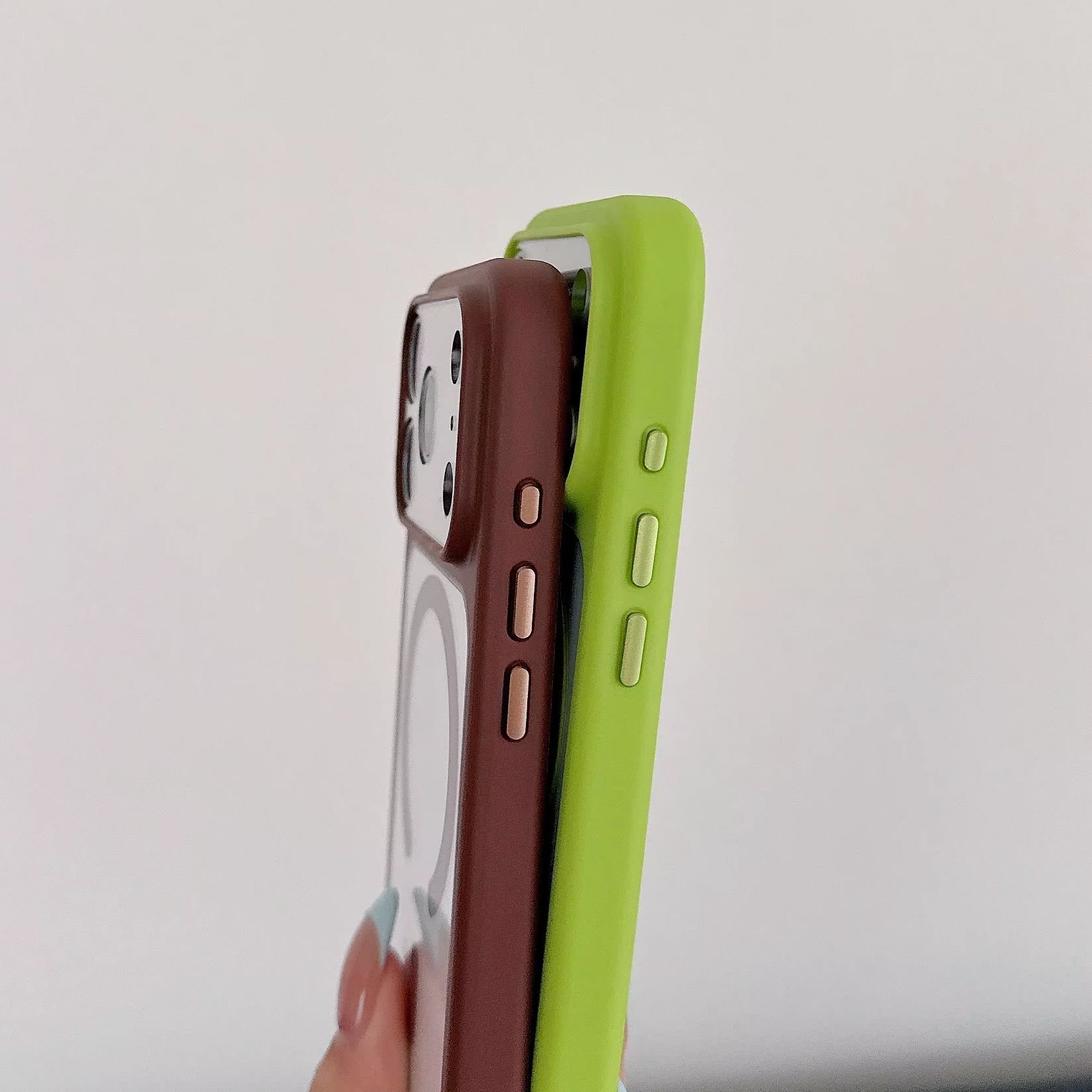 Für MagSafe Transparente Acryl – Phone Cases With Camera Cover Bewertung und Preis