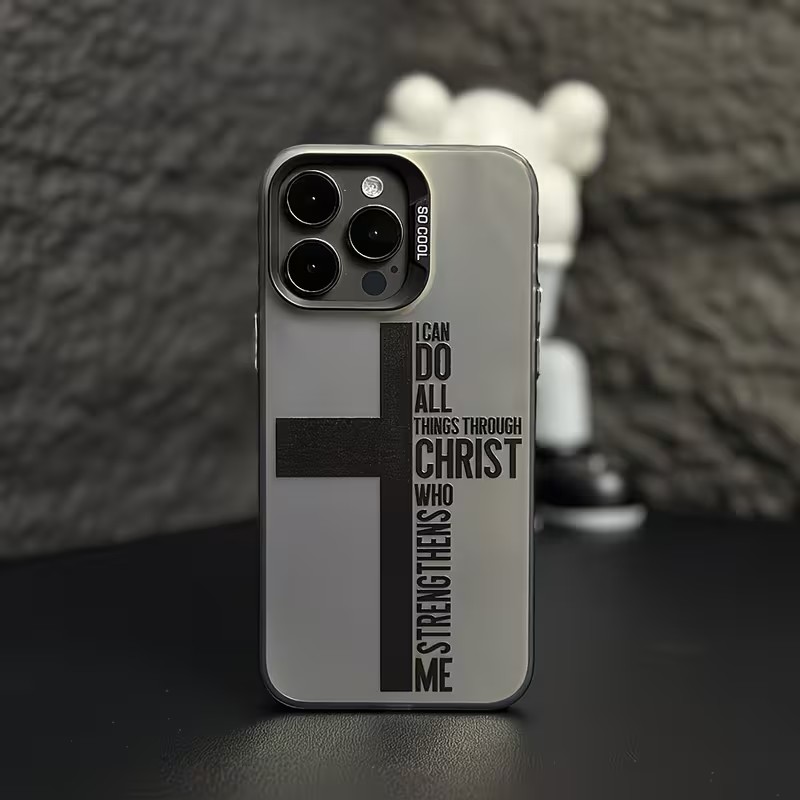 Anti-Fingerabdruck-Kreuz-Bibel – Phone Cases Popular Bewertung und Preis