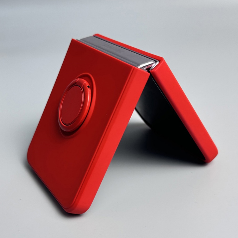 Bonbonfarbene flüssige Silikon – Ring Stand Case Bewertung und Preis