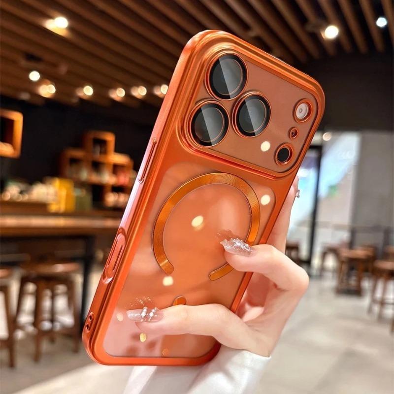 Magnetische, transparente Luxu – Phone Cases With Camera Cover Bewertung und Preis