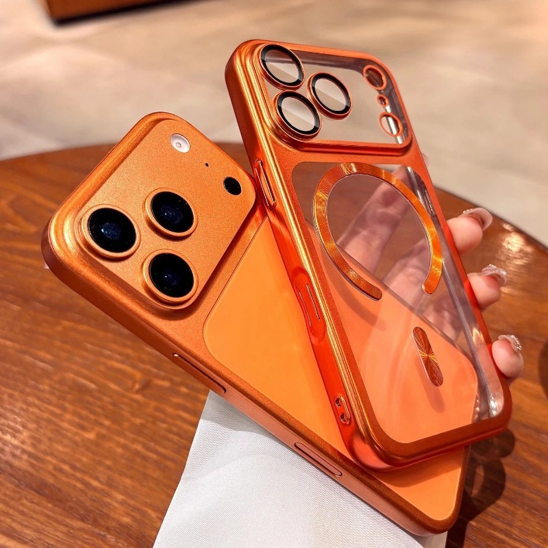 Magnetische, transparente Luxu – Phone Cases With Camera Cover Bewertung und Preis