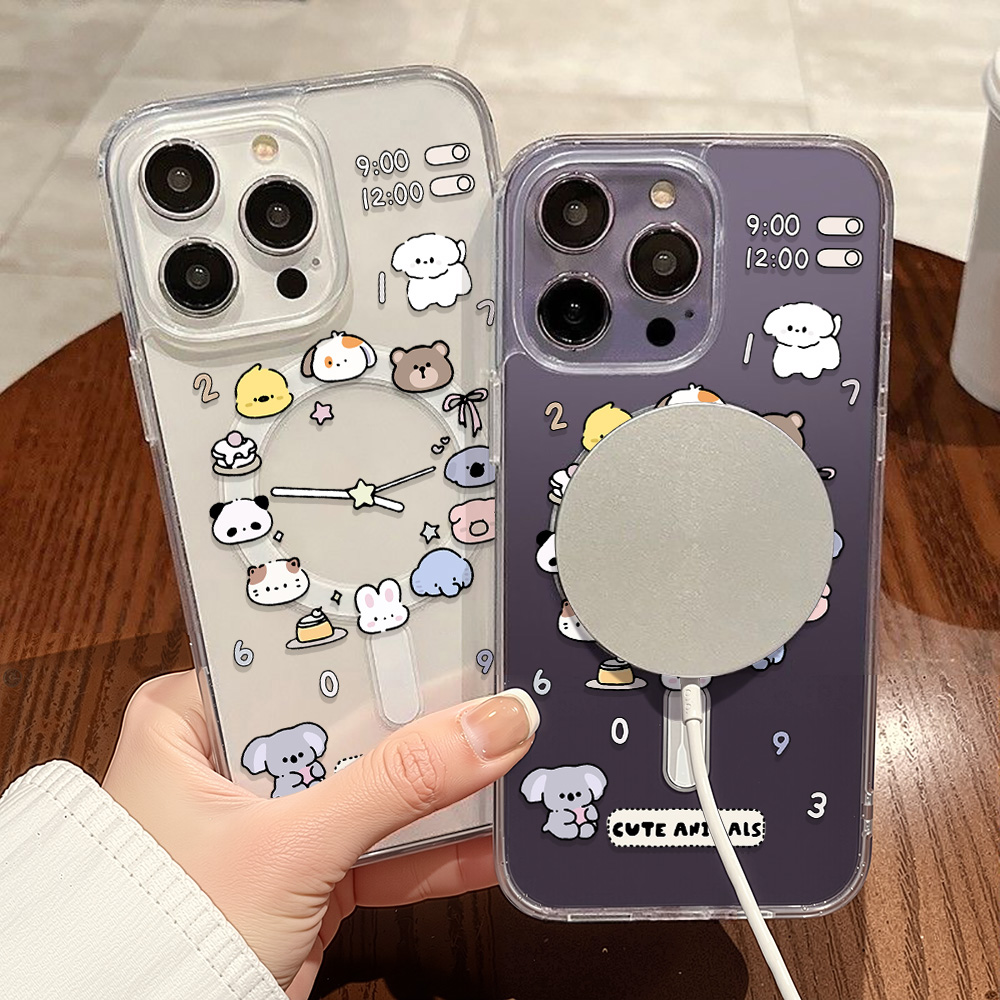 Nette Cartoon Tiere Telefon Fa – Phone Cases With Magsafe Bewertung und Preis