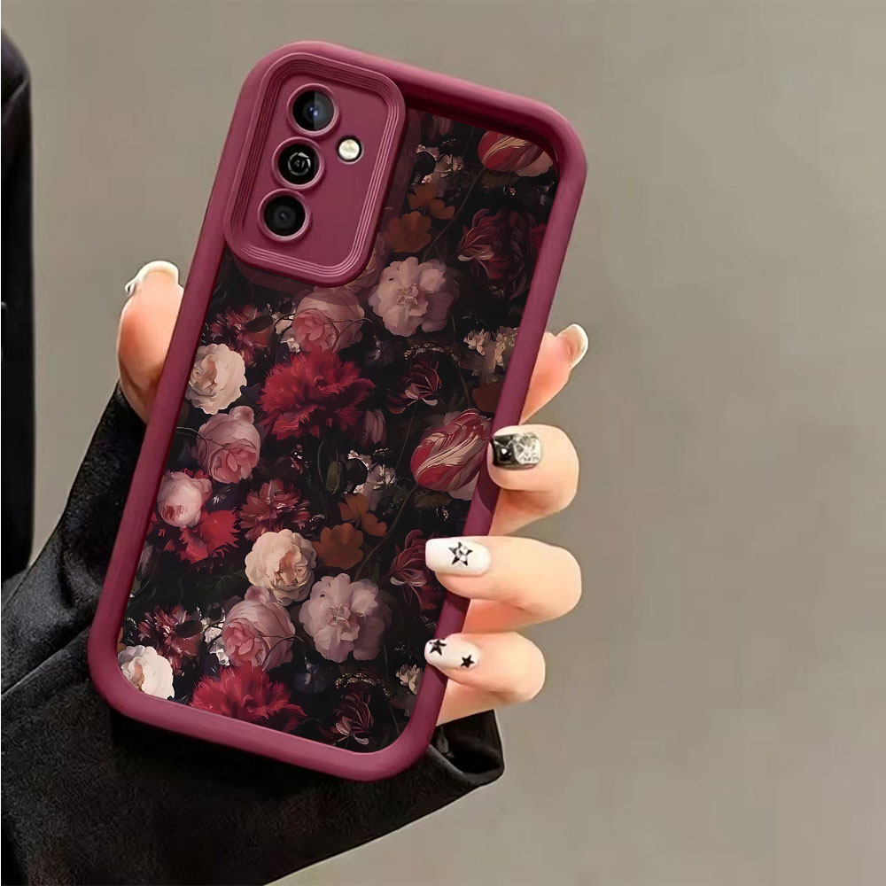 Weinrote Rosenmuster-Handyhüll – Phone Cases Red Bewertung und Preis