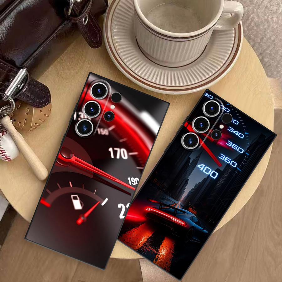Rote Auto-Messinstrument-Hülle – Phone Cases Galaxy S25 Bewertung und Preis