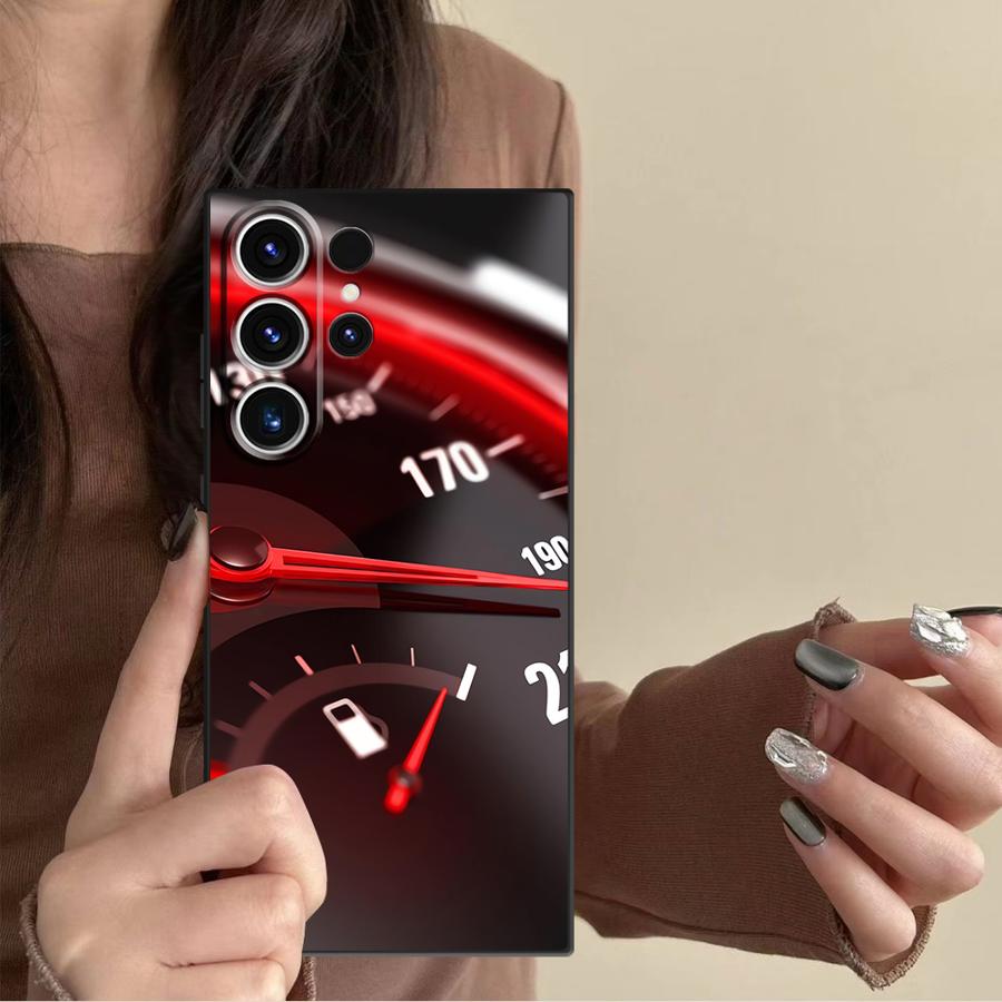 Rote Auto-Messinstrument-Hülle – Phone Cases Galaxy S25 Bewertung und Preis