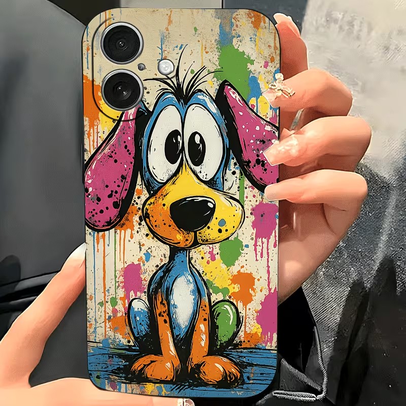 Graffiti-Farbige Welpen-TPU-Ha – Phone Cases Popular Bewertung und Preis