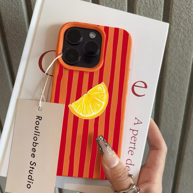 Modische Zitronenmuster TPU Si – Phone Cases Popular Bewertung und Preis