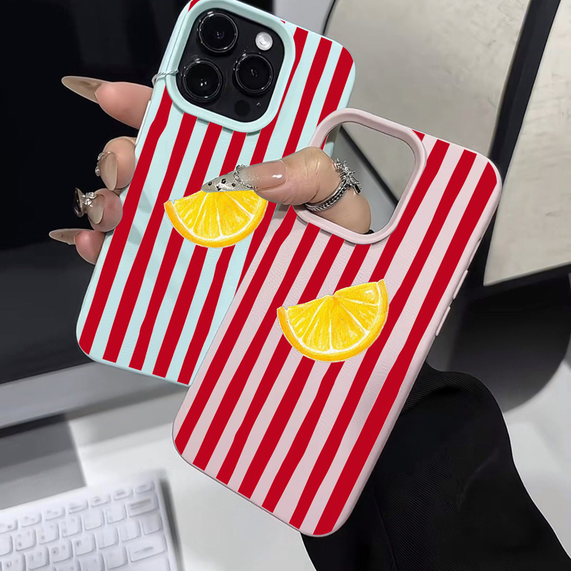 Modische Zitronenmuster TPU Si – Phone Cases Popular Bewertung und Preis