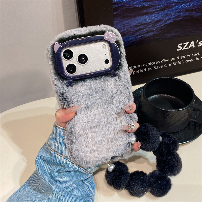 Luxuriöse Einfarbige Flauschig – Phone Cases Popular Bewertung und Preis