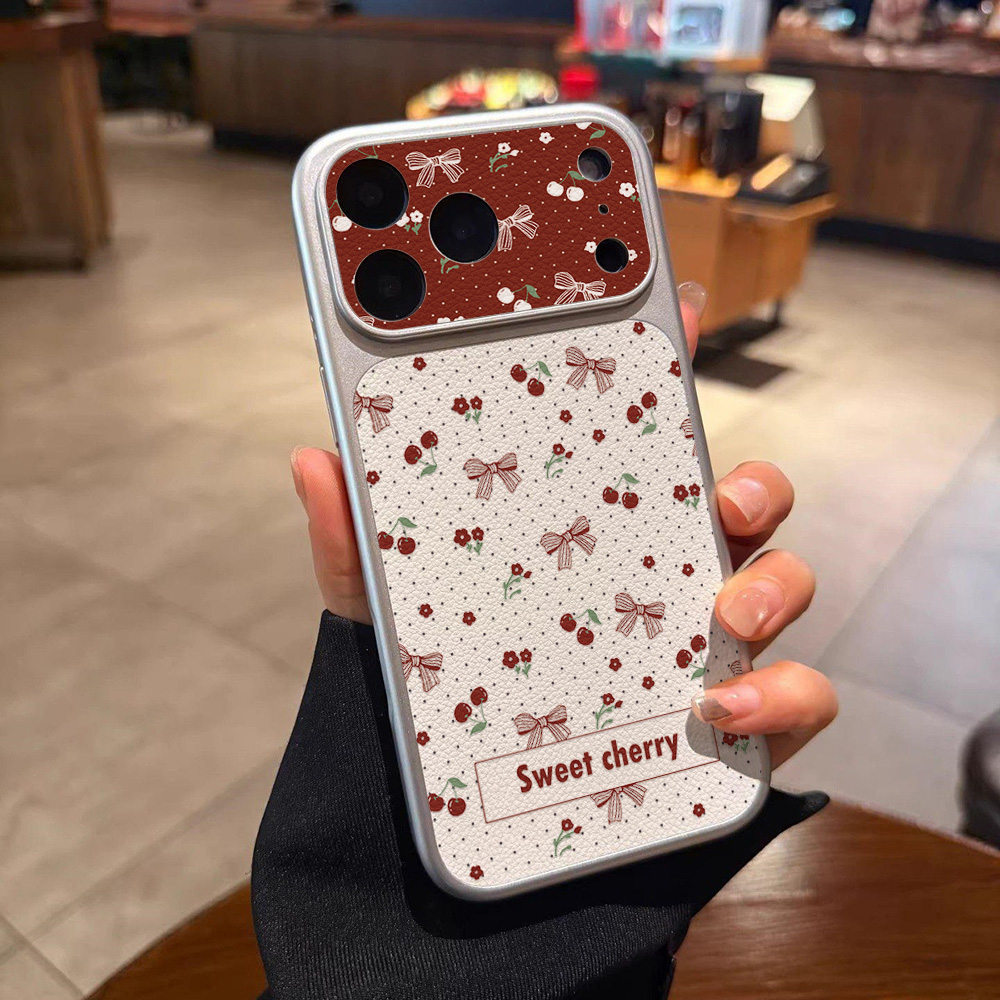 Süße Kirschblüten-Leder-Handyh – Phone Cases That Cover The Camera Bewertung und Preis