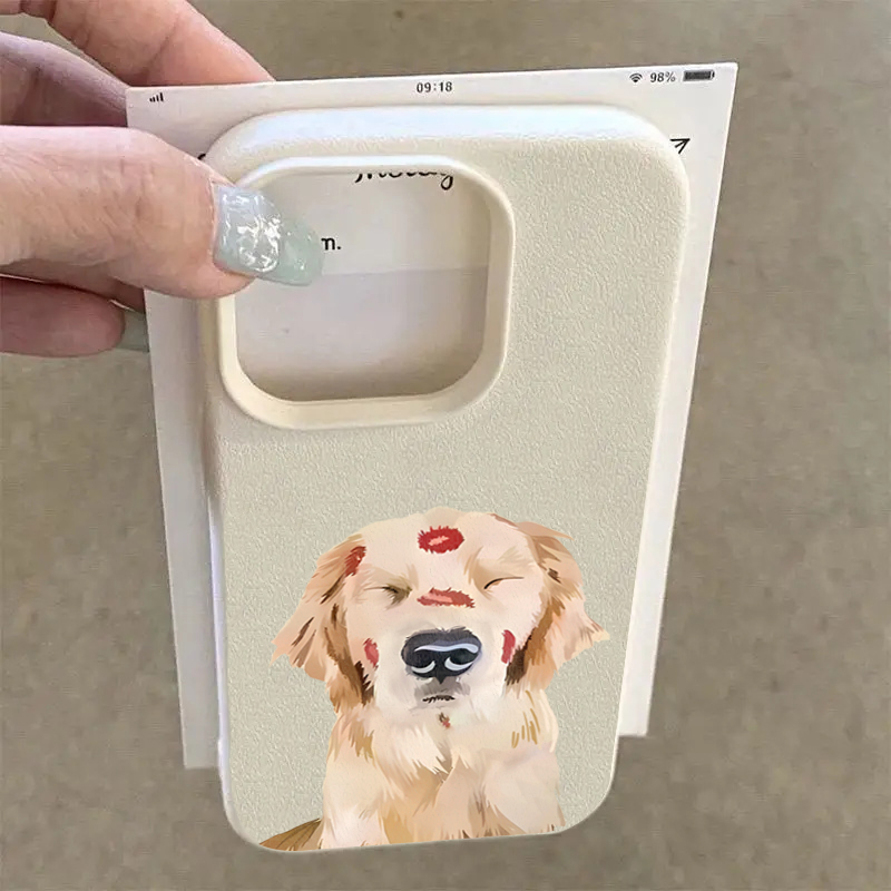 Süße Golden Retriever Red Lip  – Phone Cases Red Bewertung und Preis