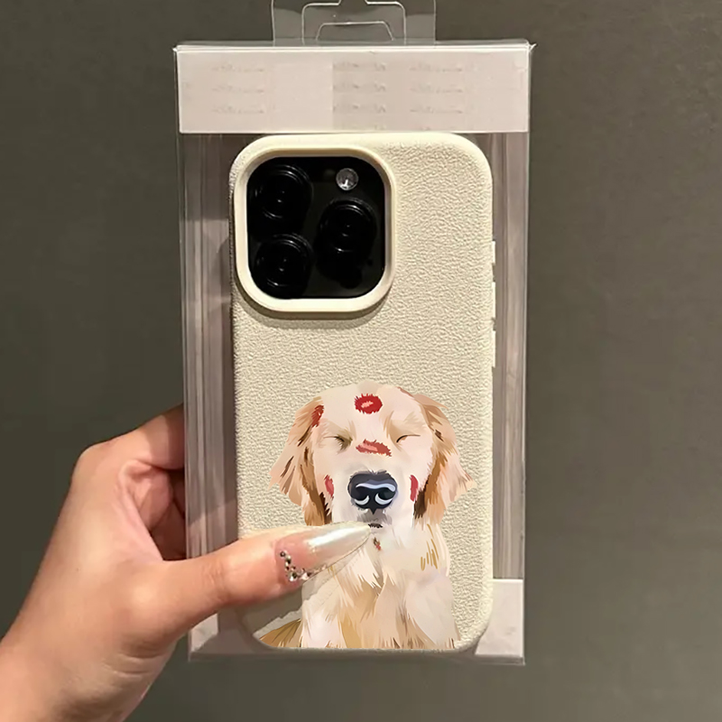 Süße Golden Retriever Red Lip  – Phone Cases Red Bewertung und Preis