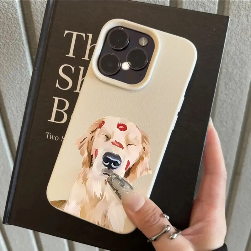 Süße Golden Retriever Red Lip  – Phone Cases Red Bewertung und Preis
