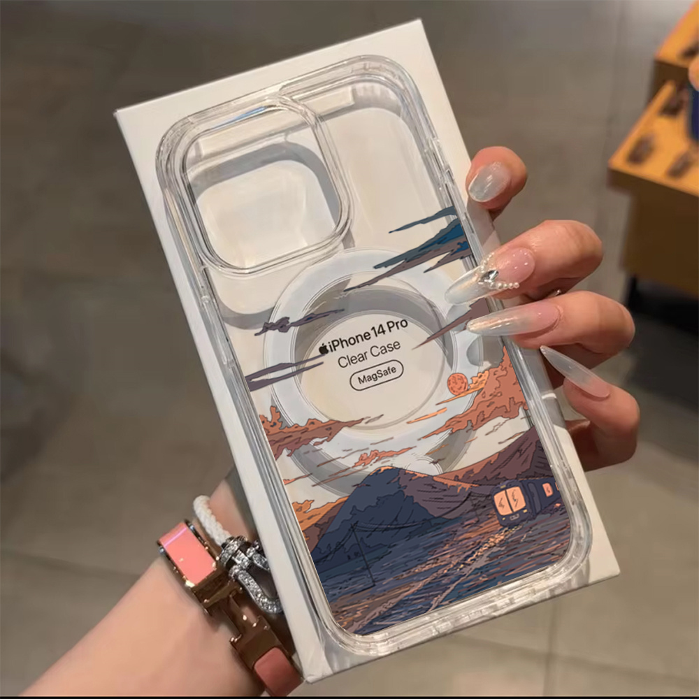 Sonnenuntergang-Muster Modisch – Phone Cases With Magsafe Bewertung und Preis