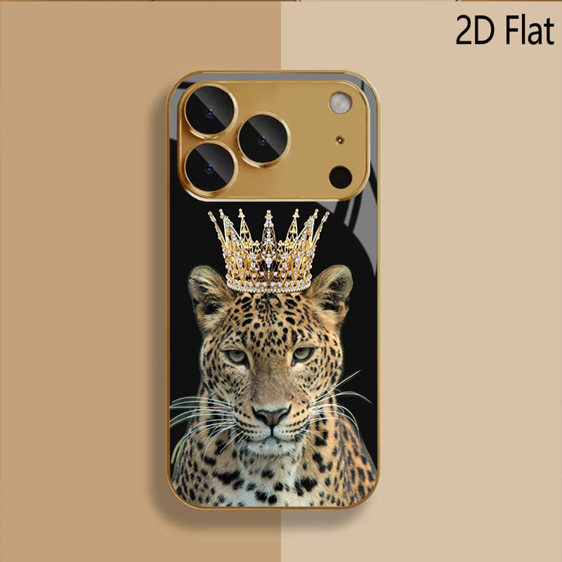 Leopard King gemustertes Panze – Phone Cases That Cover The Camera Bewertung und Preis