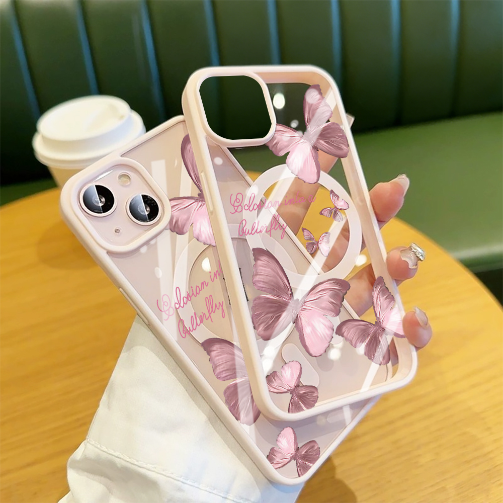 Mehrfarbige Schmetterlings-Han – Phone Cases With Magsafe Bewertung und Preis