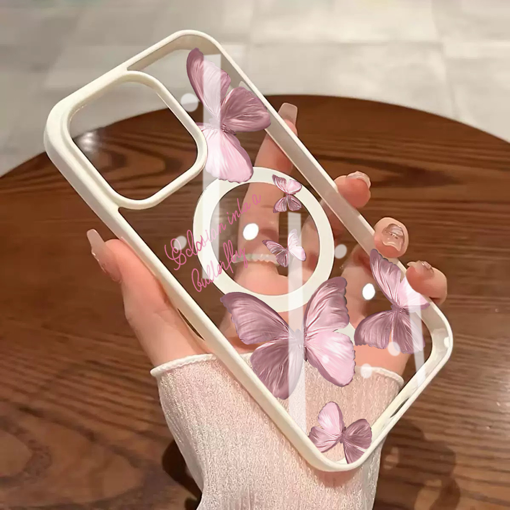 Mehrfarbige Schmetterlings-Han – Phone Cases With Magsafe Bewertung und Preis