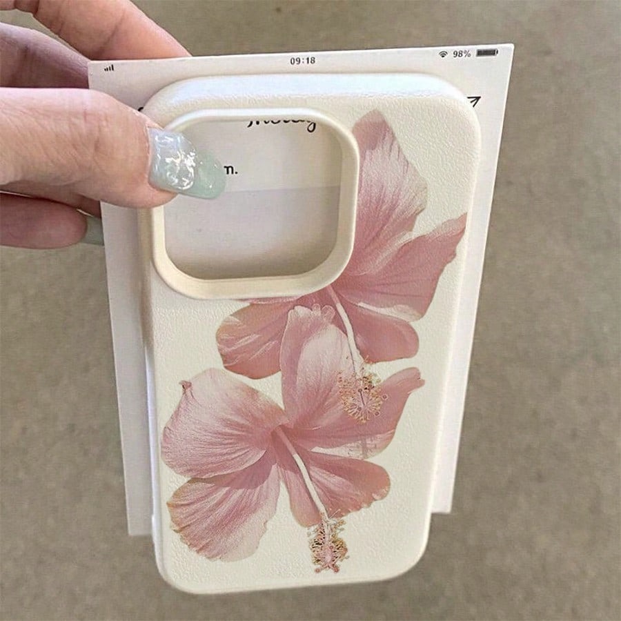 Rosa Hibiskus elegante hochäst – Phone Cases Drop Proof Bewertung und Preis
