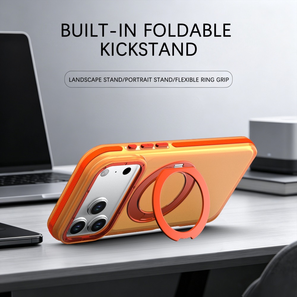Kontrastfarbene 360° drehbare  – Ring Stand Case Bewertung und Preis