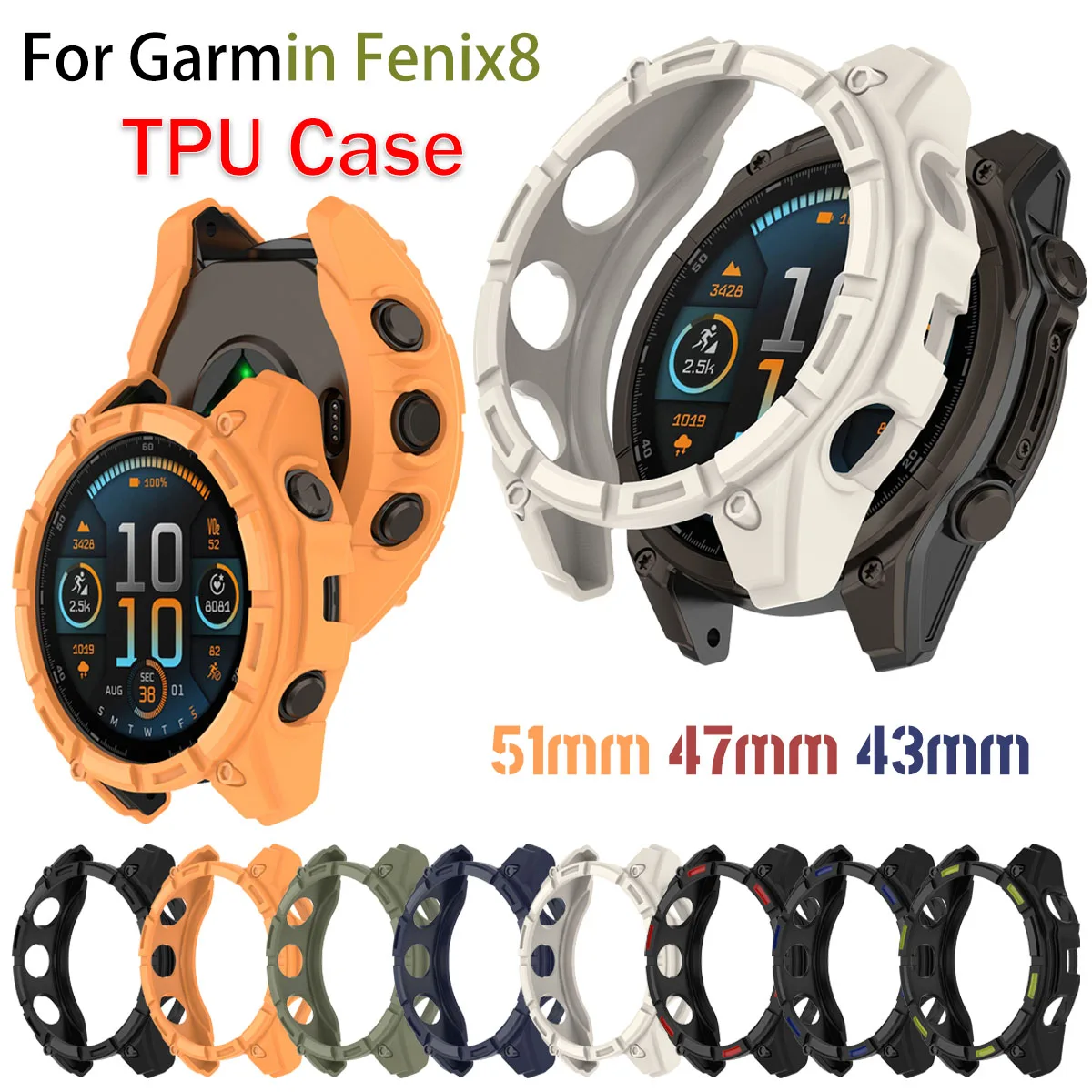 TPU-Gehäuse für Garmin Fenix8  – Phone Cases Android Bewertung und Preis