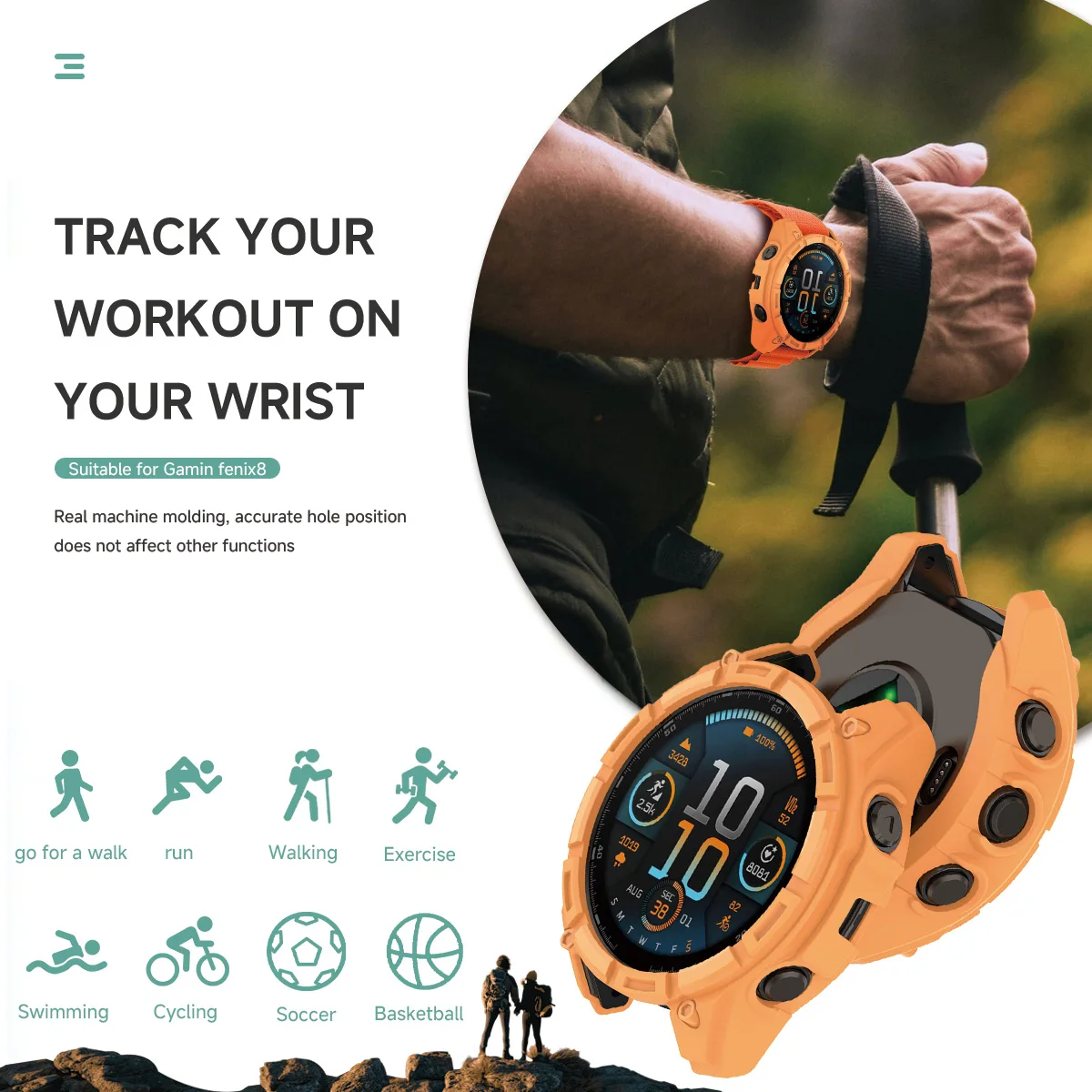 TPU-Gehäuse für Garmin Fenix8  – Phone Cases Android Bewertung und Preis